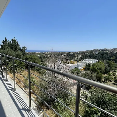 Lägenhet Katakos Zeus Deluxe Grey With Spectacular Sea & Mountain View Koskinou (Rhodes)